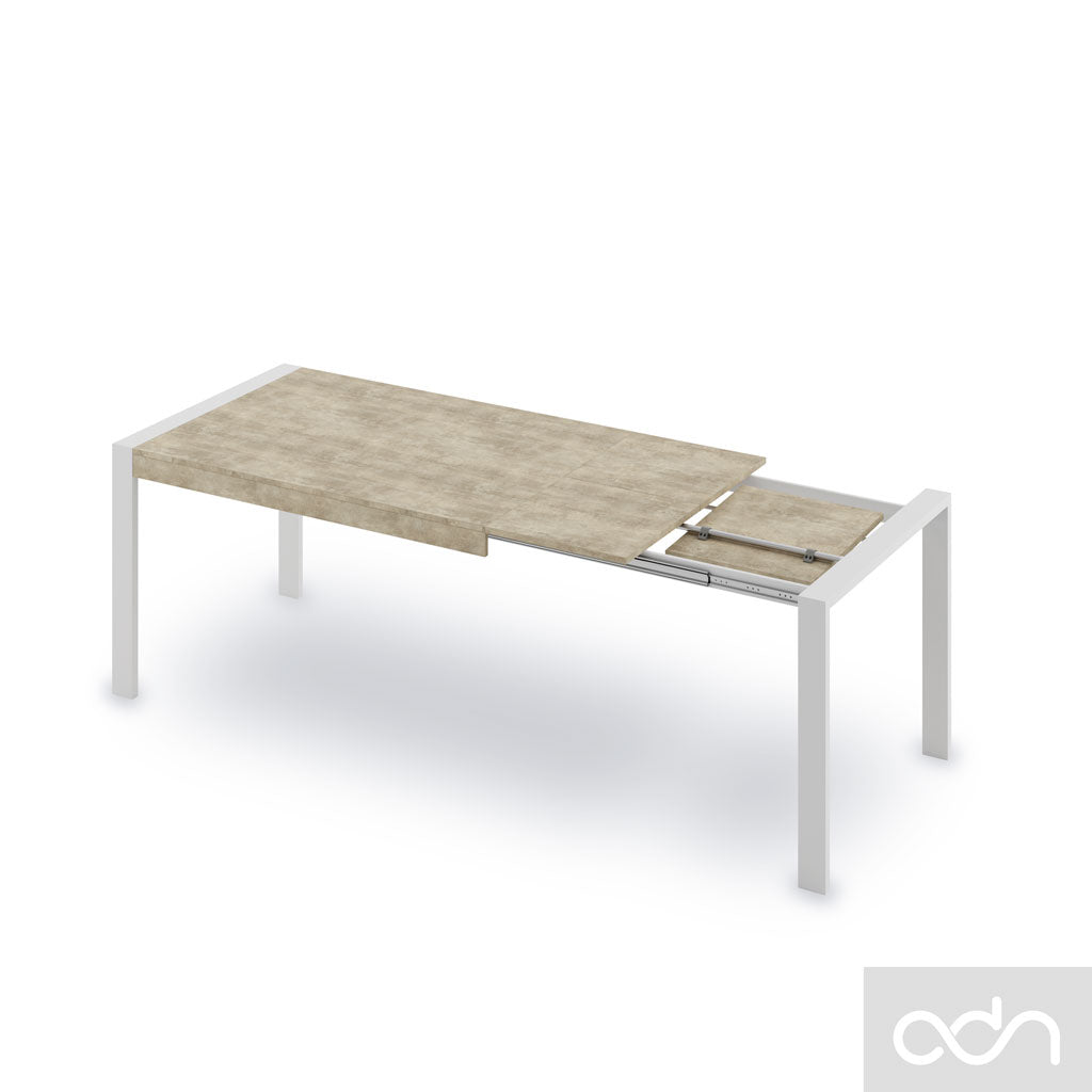 Mesa extensible comedor una o dos alas