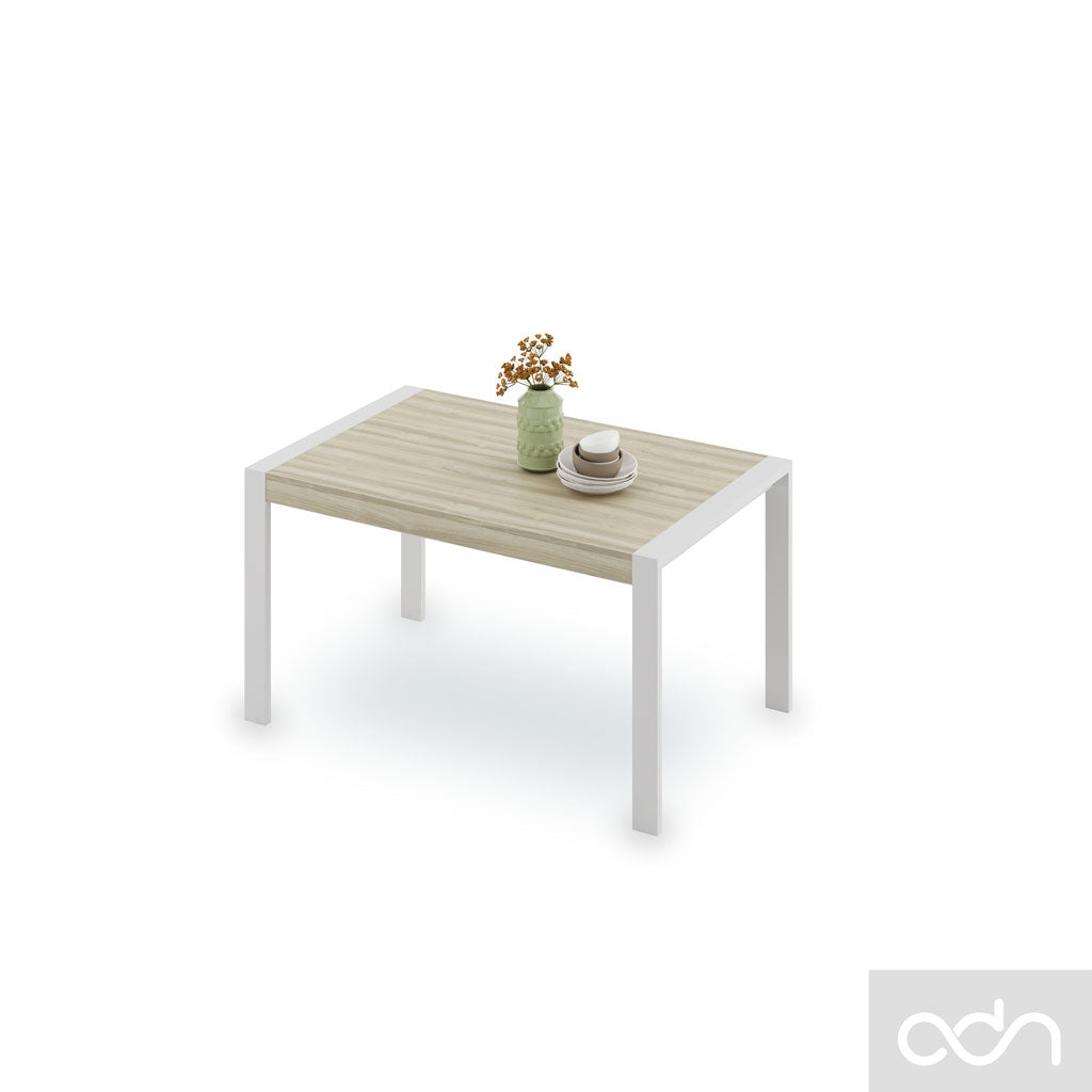 Mesa extensible comedor una o dos alas