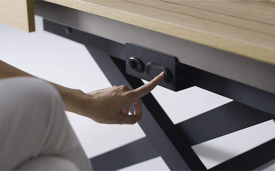 Mesa automática extensible