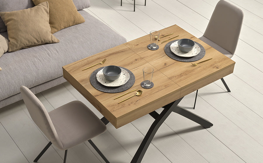 Mesa automática extensible