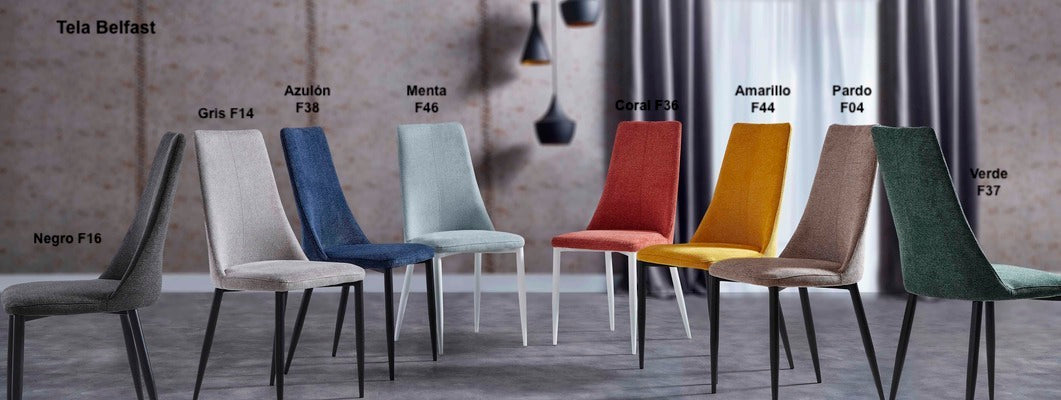 Silla comedor respaldo alto