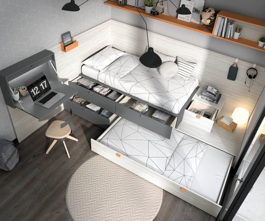Cama block baja