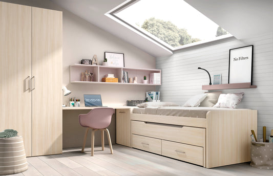 Cama compacta